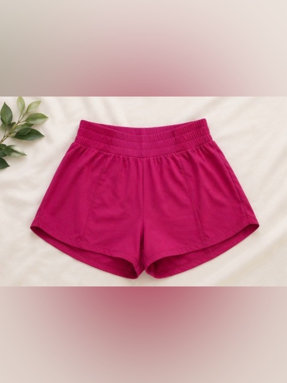 lululemon athletica Women's Athletic Shorts in Bright Pink